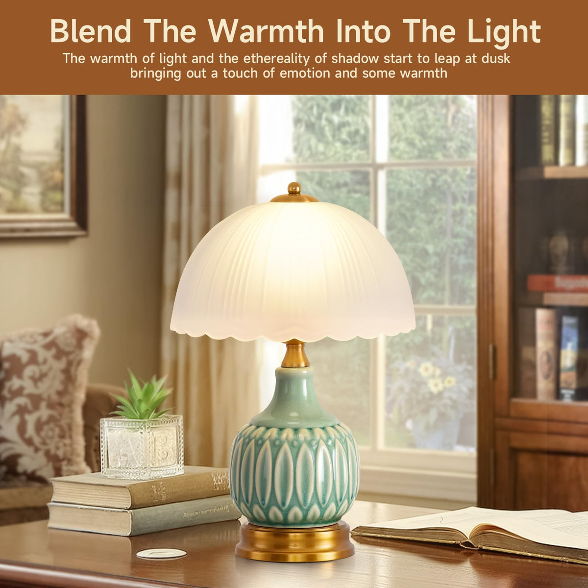 Ceramic Retro Table Lamp J875
