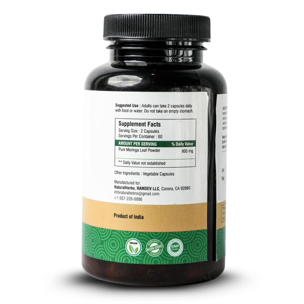 Moringa Capsules 120 Capsules O4098