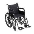 Silver Sport 1 Folding Transport Wheelchair Z3372