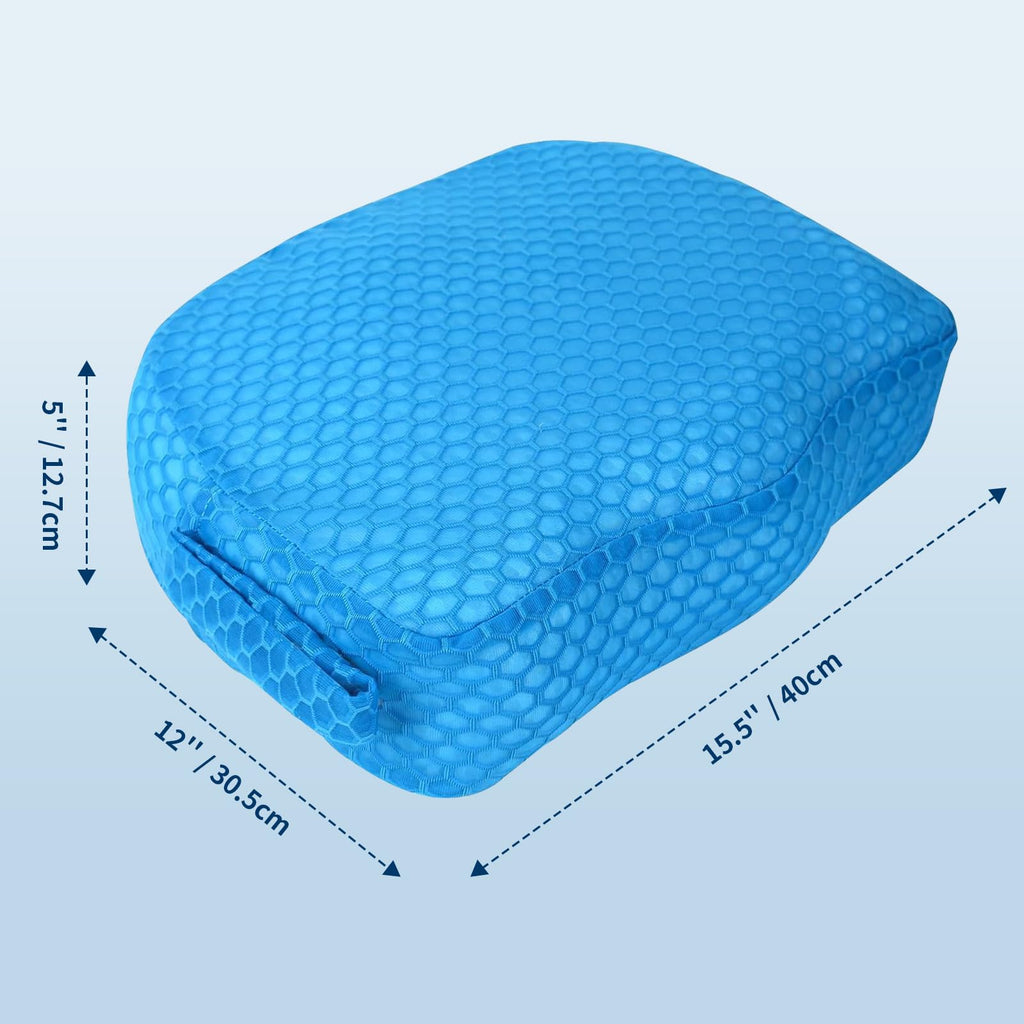 Weighted 3D Air Mesh Inflatable Hot Tub Booster Seat J70993