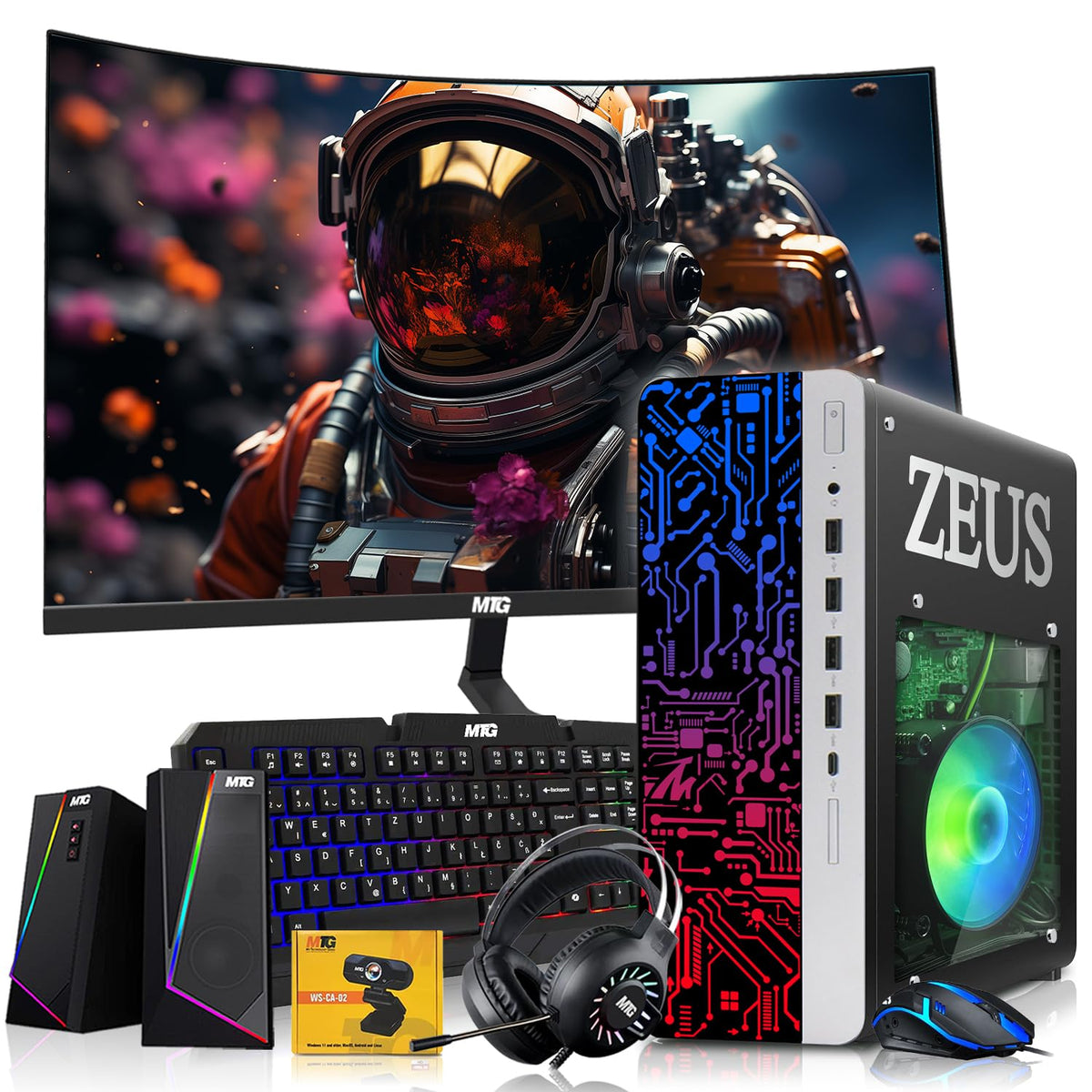 Gaming PC, i5, 16GB RAM, 256GB SSD F284