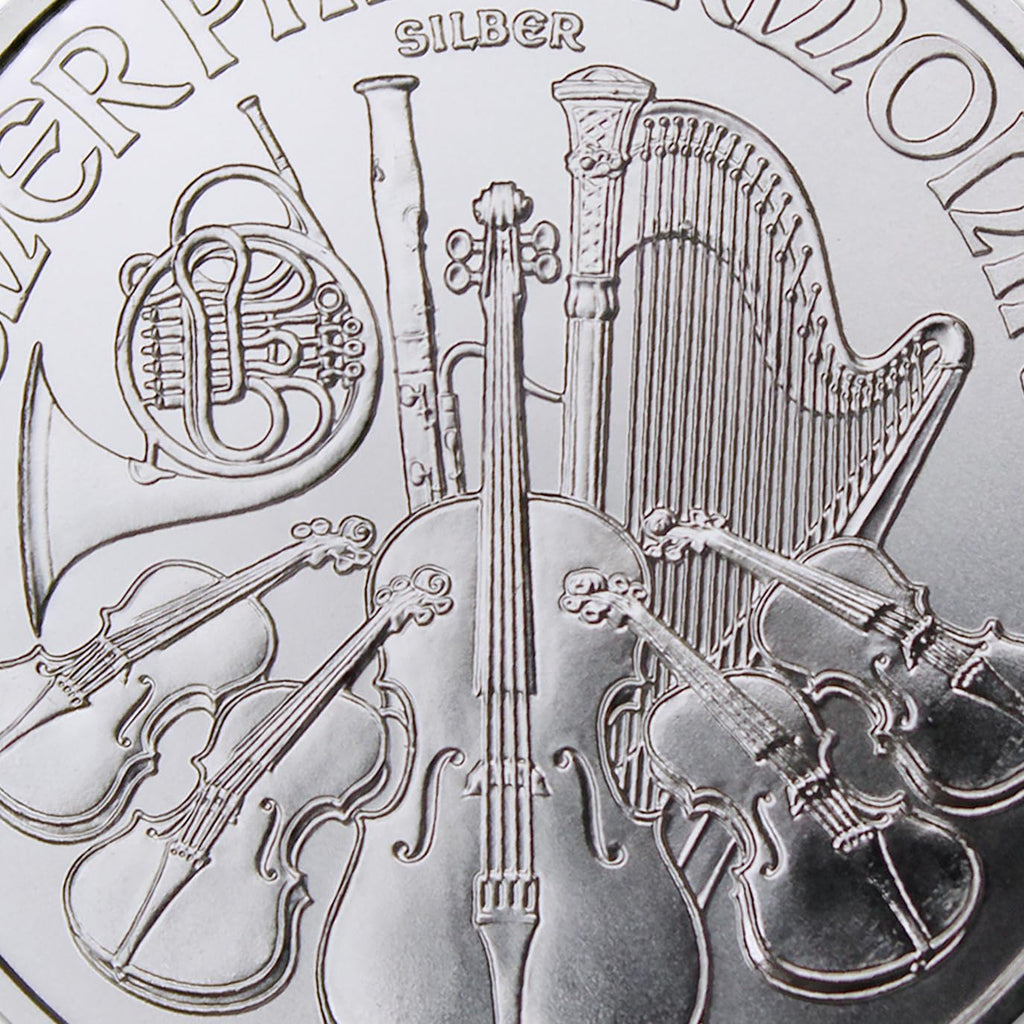 1 oz Austria Silver Vienna Philharmonic Coin W874
