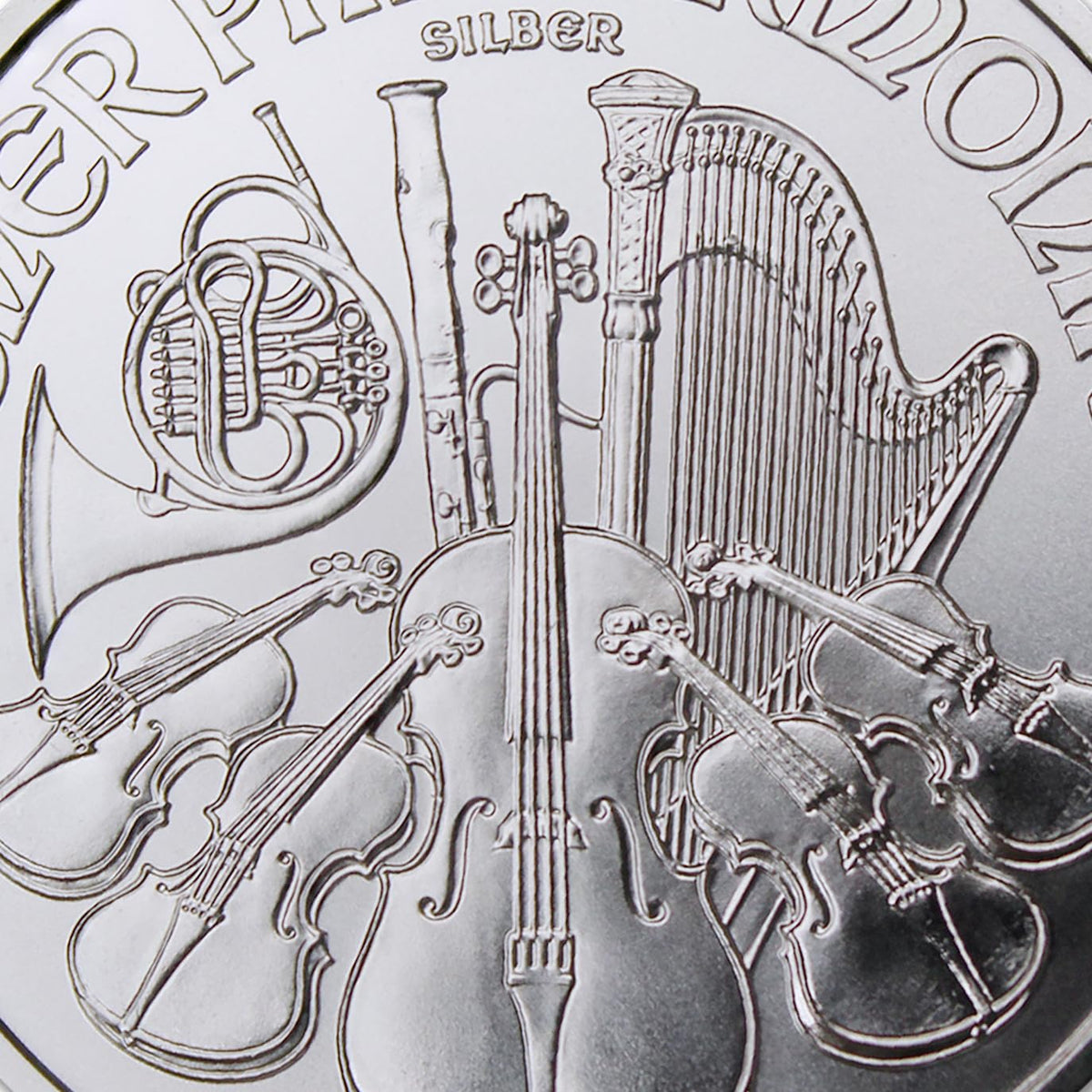 1 oz Austria Silver Vienna Philharmonic Coin W874
