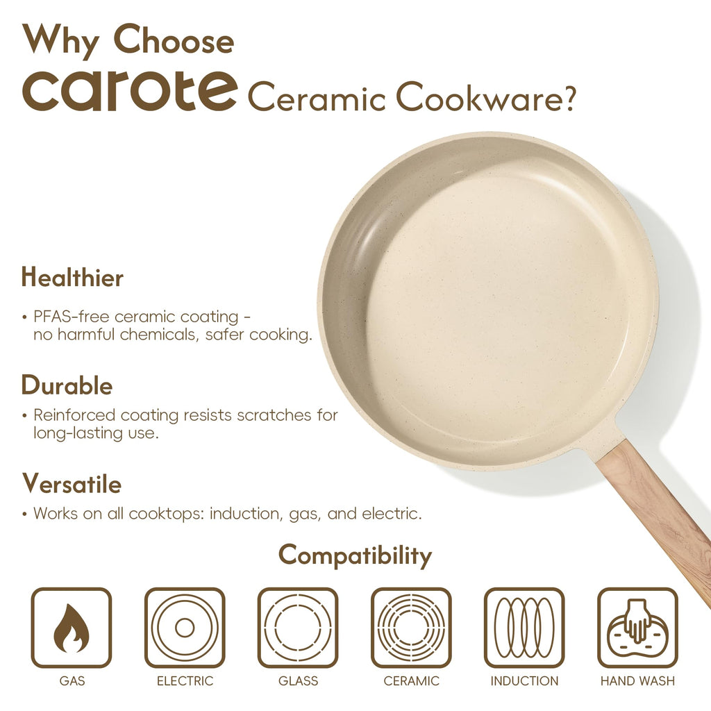 Ceramic 14pcs Cookware Set M754