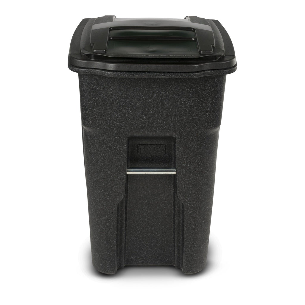 Blackstone Trash Can with Wheels and Attached Lid, 48 Gallon H140130
