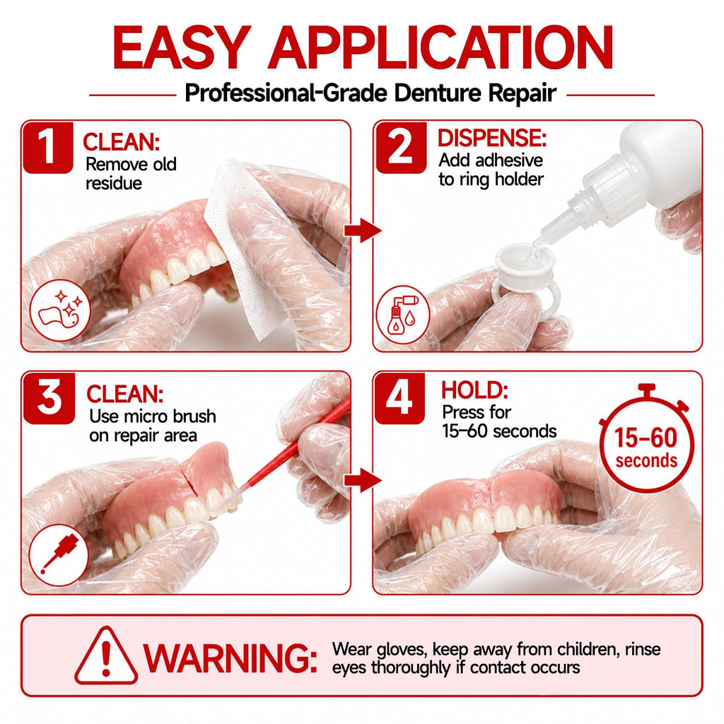 Fast-Setting Dental Bonding Glue Kit 1oz G2212