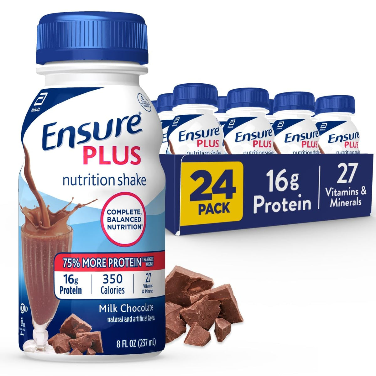 Milk Chocolate Nutrition Shake, 24 Pack T210233