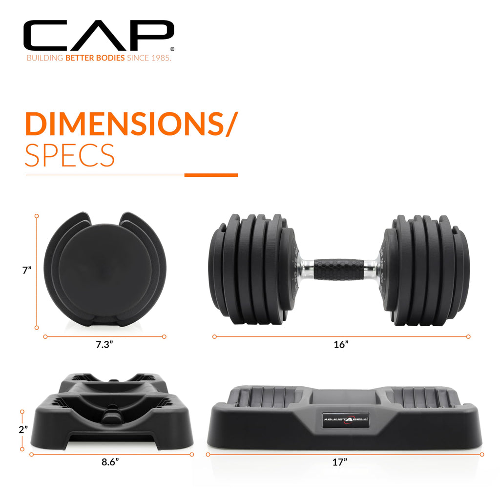 Adjustable Dumbbell Set 12.5 LB 25 LB 55 LB F70595