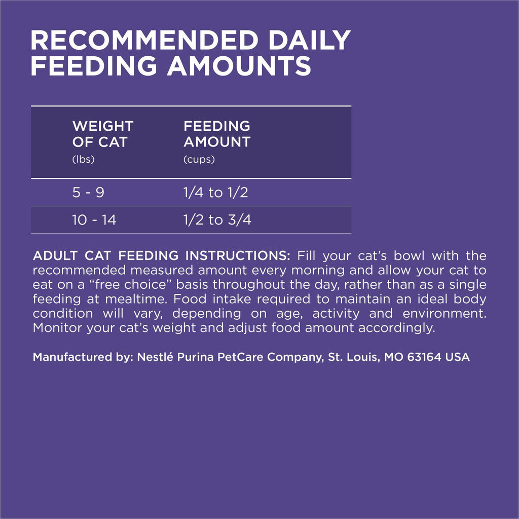 Natural Hairball Control Dry Cat Food, 16 lb Bag B949