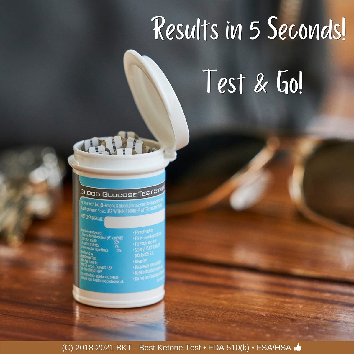Blood Glucose Test Strips 50ct Y606