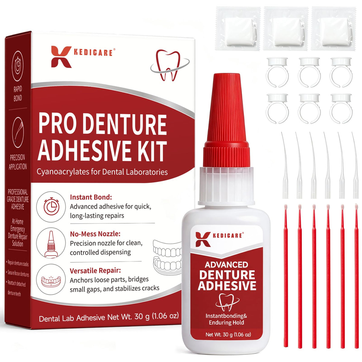 Fast-Setting Dental Bonding Glue Kit 1oz G2212