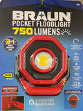 Red Rechargeable Magnetic LED Floodlight N410