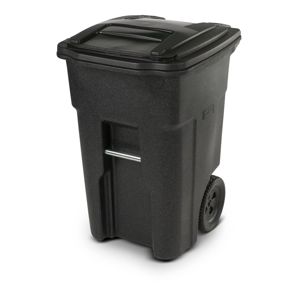 Blackstone Trash Can with Wheels and Attached Lid, 48 Gallon H140130