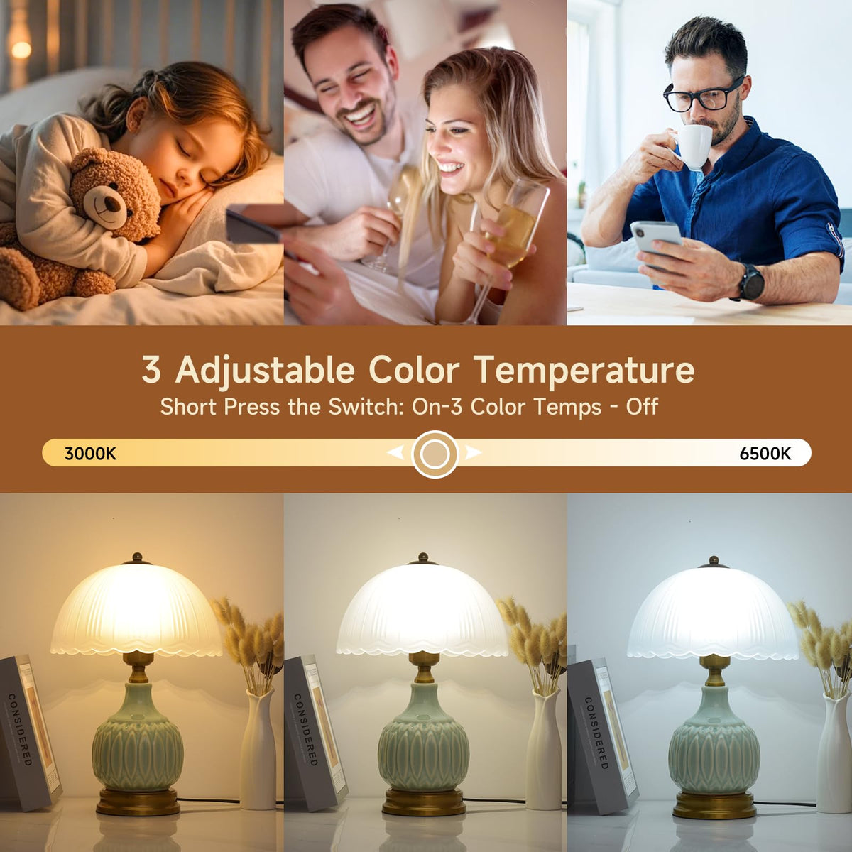 Ceramic Retro Table Lamp J875