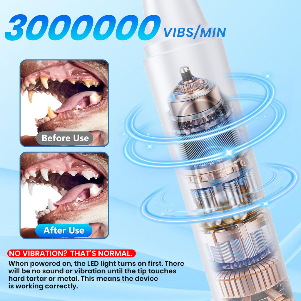 Dog Plaque Remover for Teeth with UV Sanitizing Chamber N927603