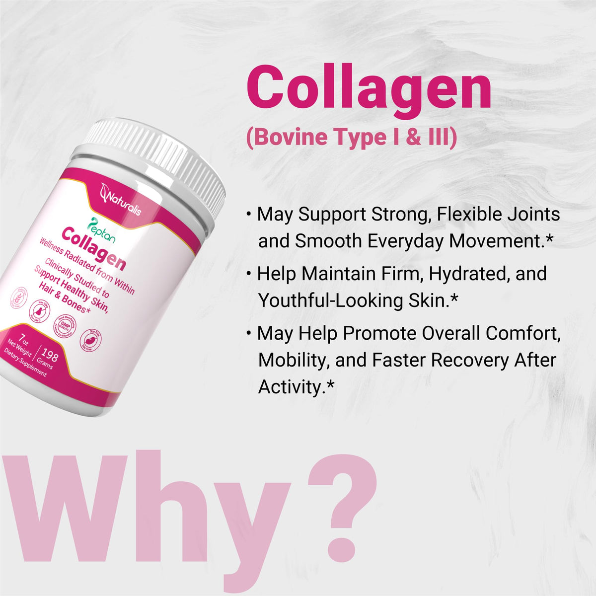 Collagen Peptides Powder 7oz O613