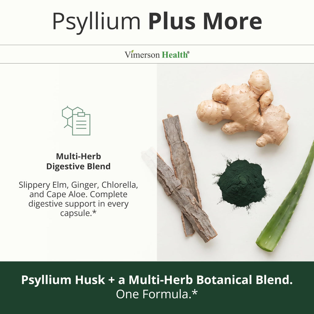Psyllium Husk Capsules 1080mg 60 Fiber Capsules Z39909