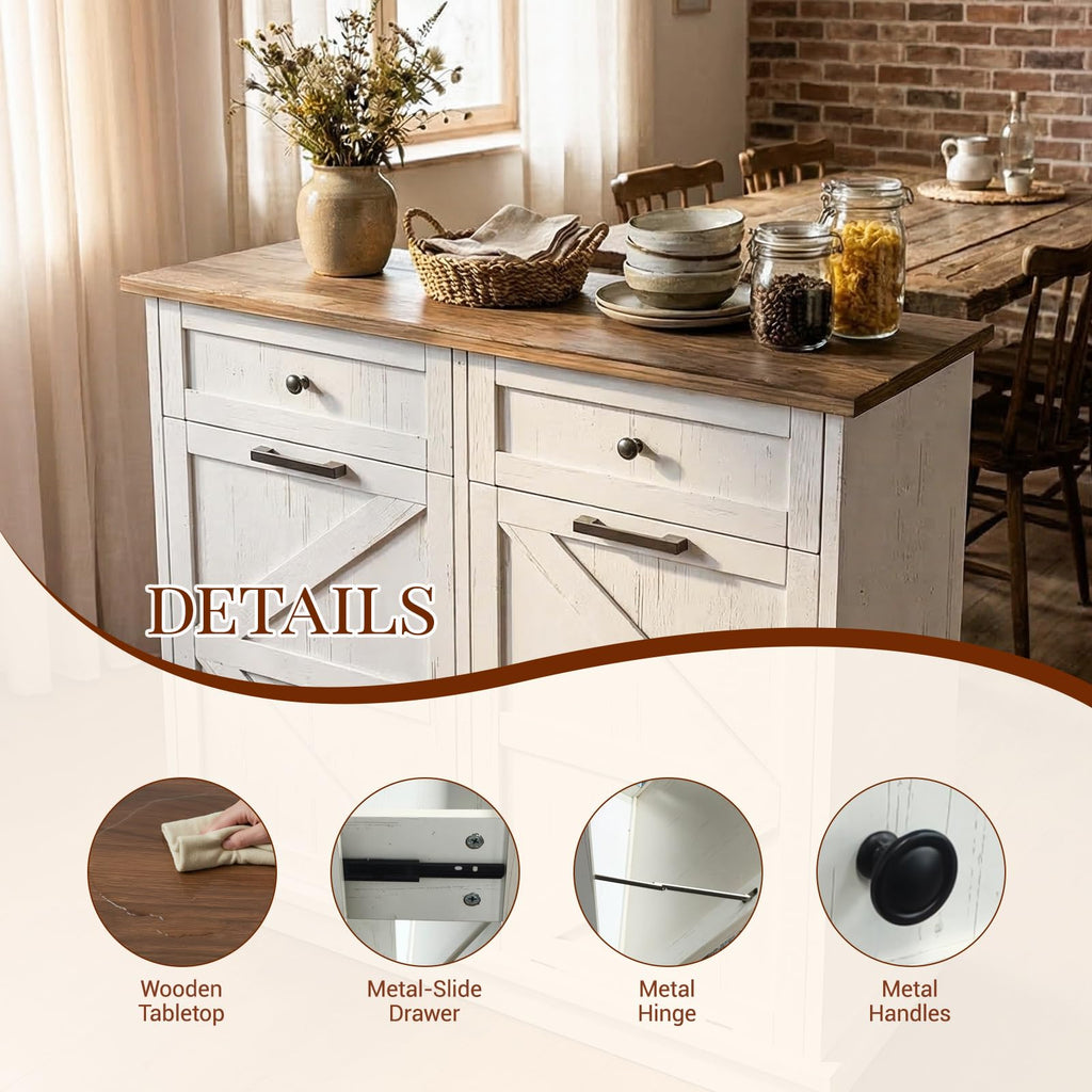 White Tilt-Out Trash Can Cabinet X430534