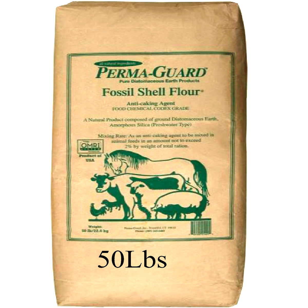 Food Grade Diatomaceous Earth 50 lb B629