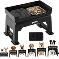 Elevated Dog Bowls with No Spill Water Bowl R4263