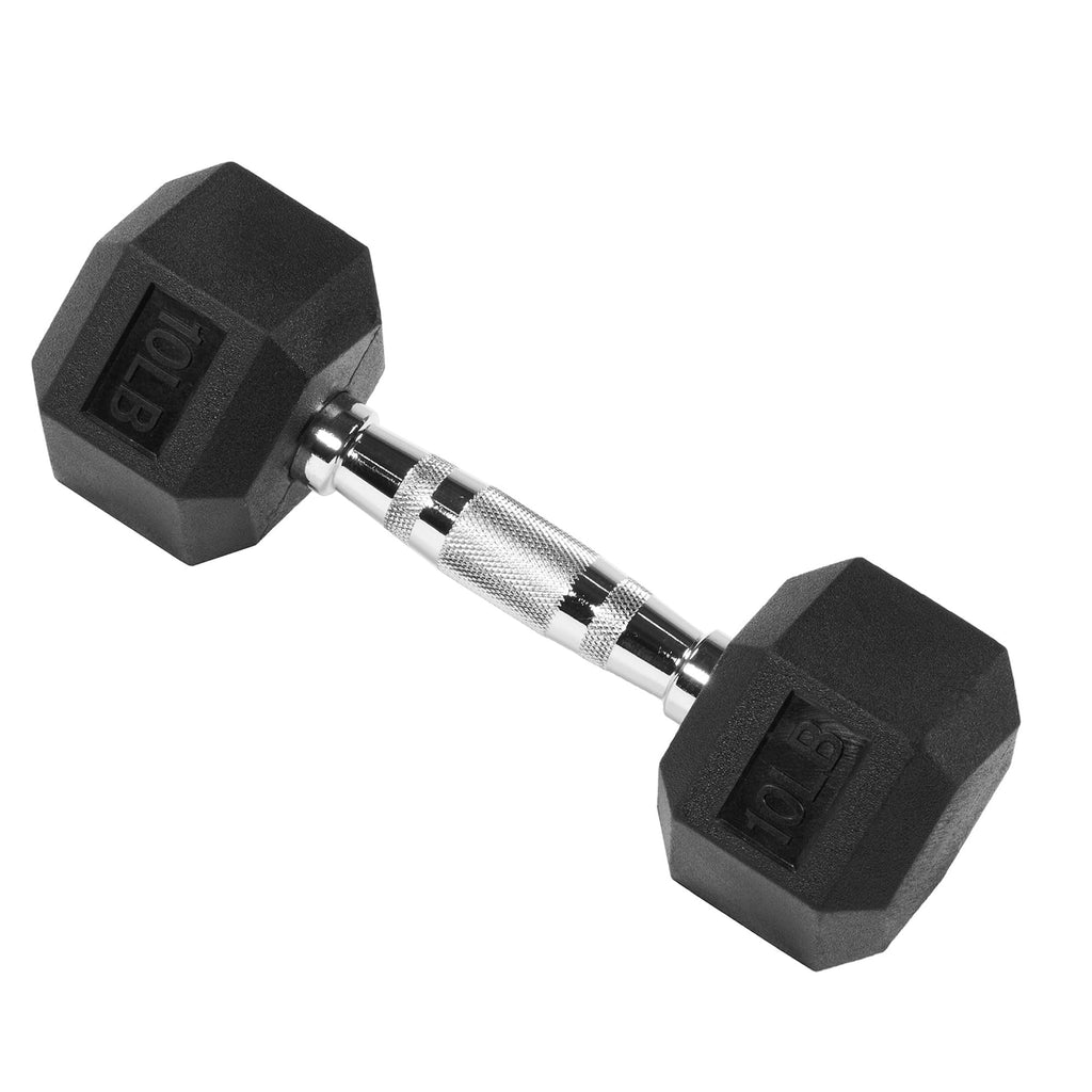 Rubber Encased Hex Dumbbell W264519