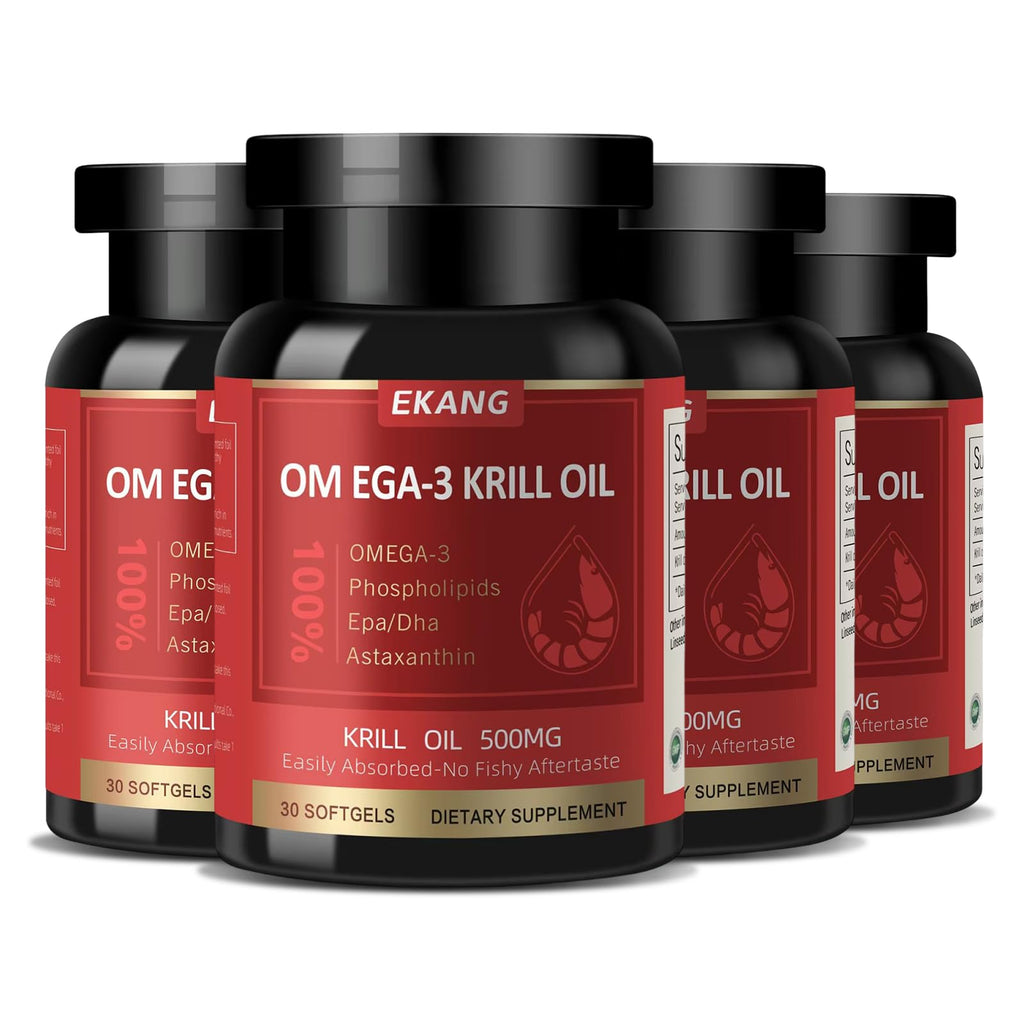 Krill Oil 500 mg Omega-3 120 Softgels U30186