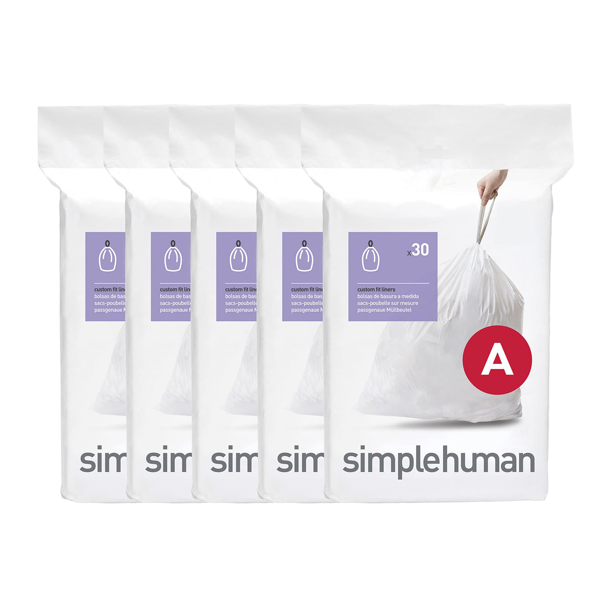 150 Count Drawstring Kitchen Trash Bags B871726