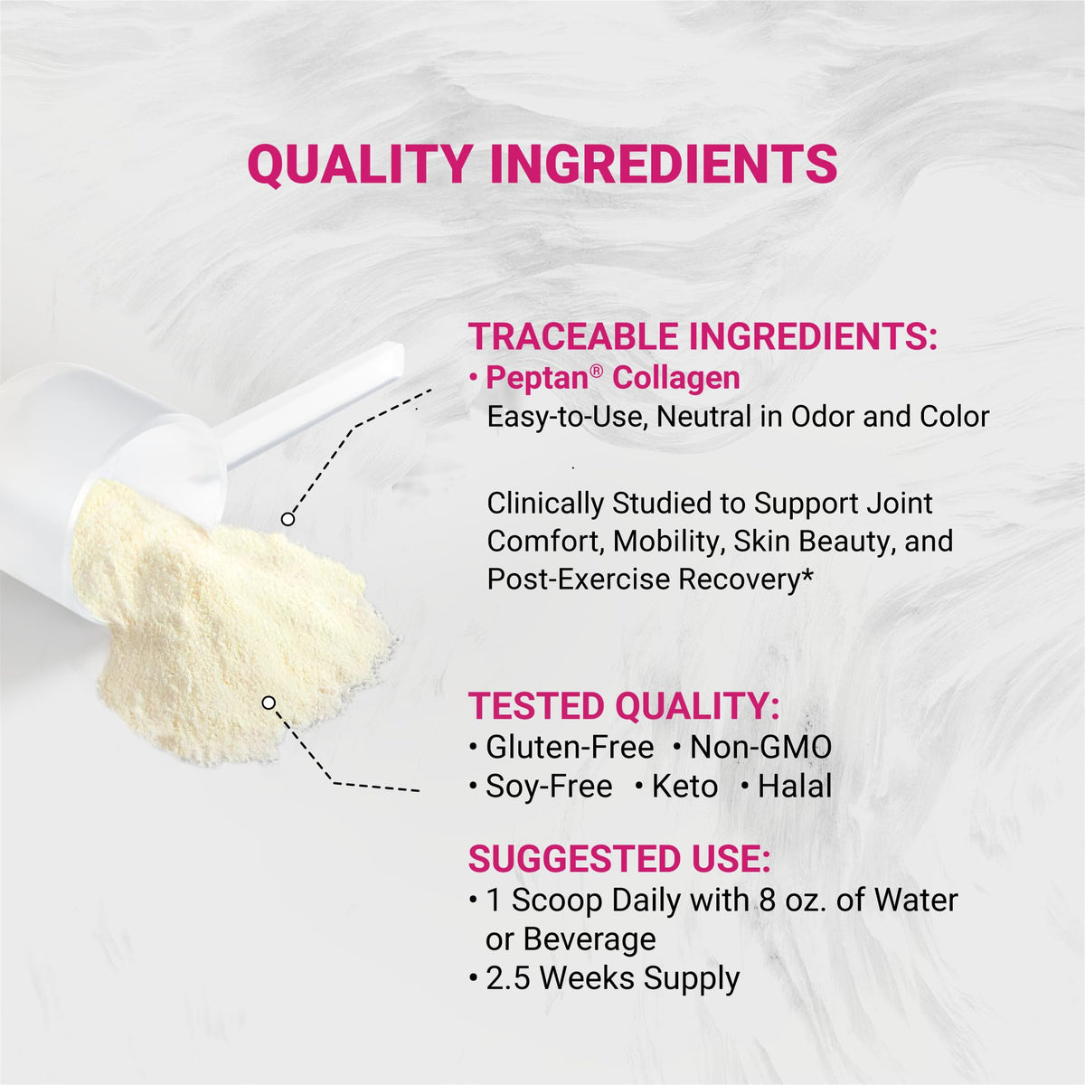 Collagen Peptides Powder 7oz O613