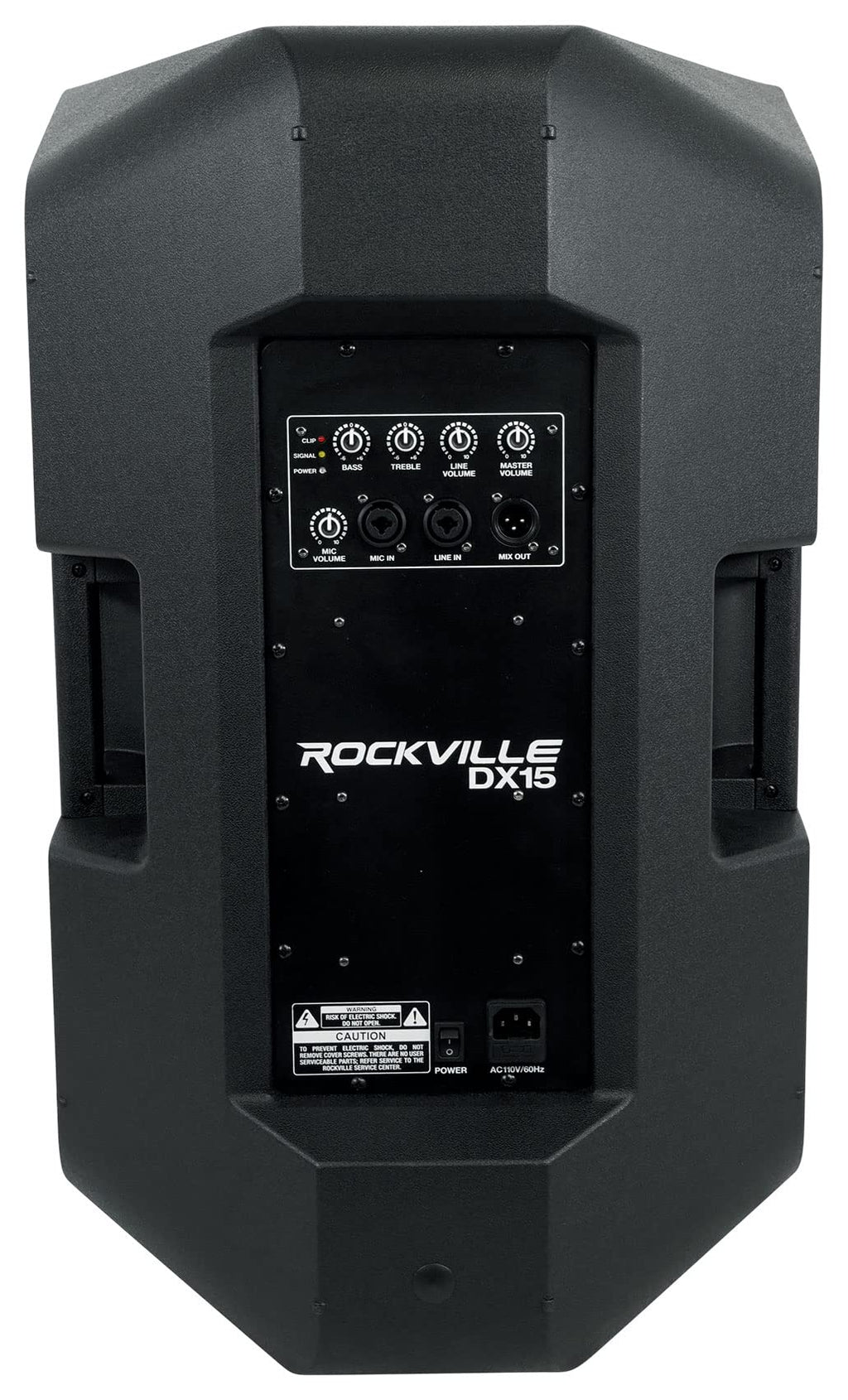 15" Powered Active DJ PA Speaker Pair with Stands Q652