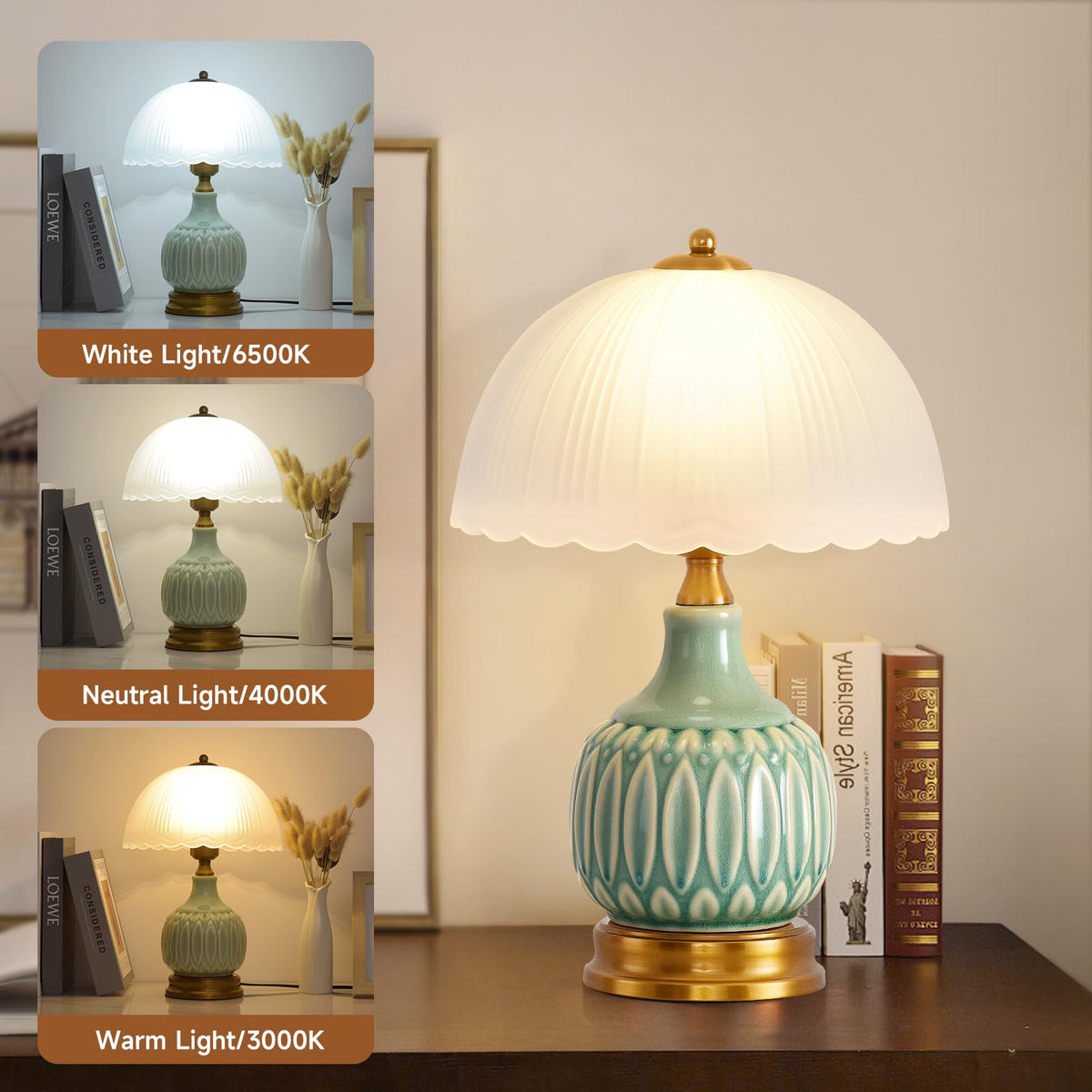 Ceramic Retro Table Lamp J875