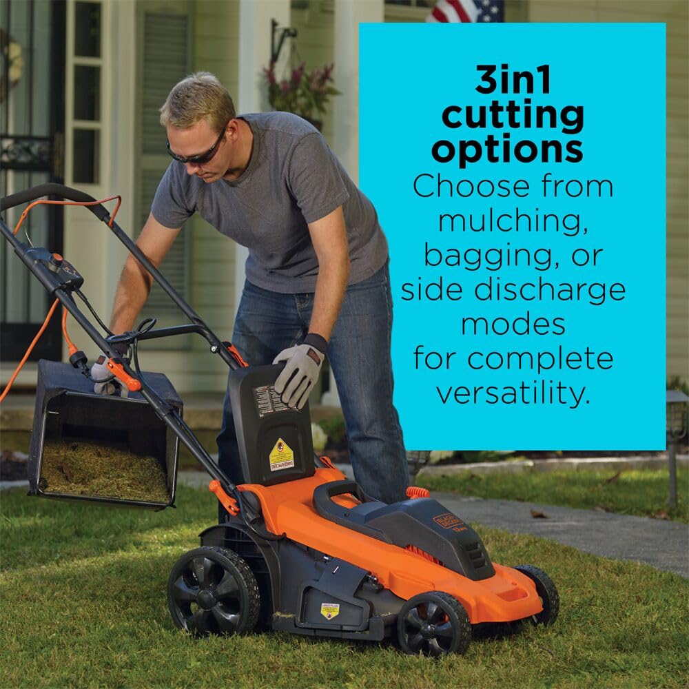 20-Inch Corded Electric Push Lawn Mower Z2345