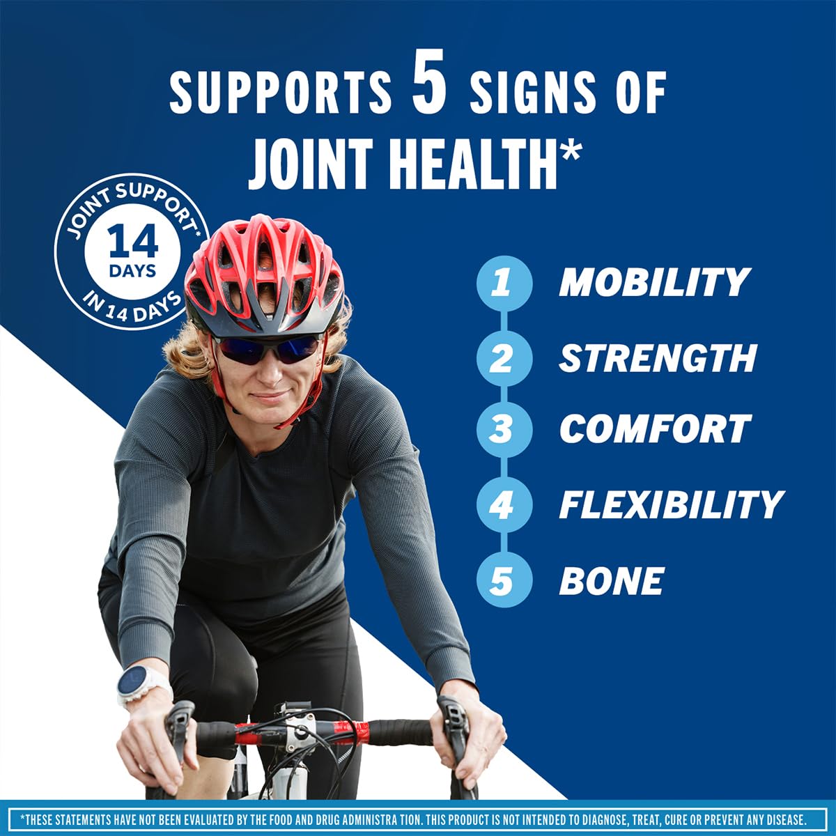 Glucosamine Chondroitin MSM Vitamin D3 Joint Support Supplement 120 Tablets 2 Pack T10080