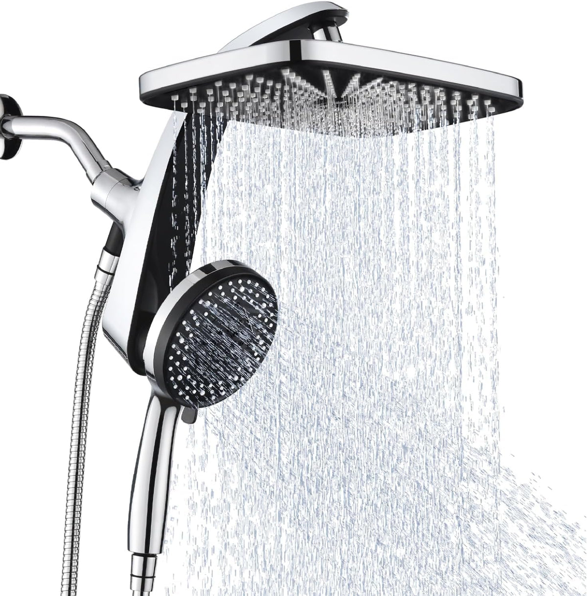 Chrome Handheld Rain Shower Head S413
