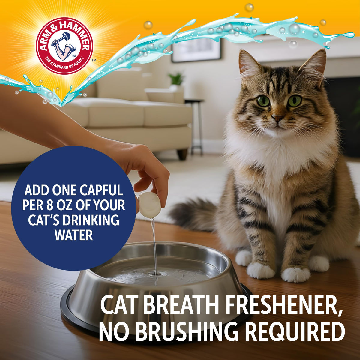 Cat Dental Water Additive 8 Fl Oz 6-Pack Z53966