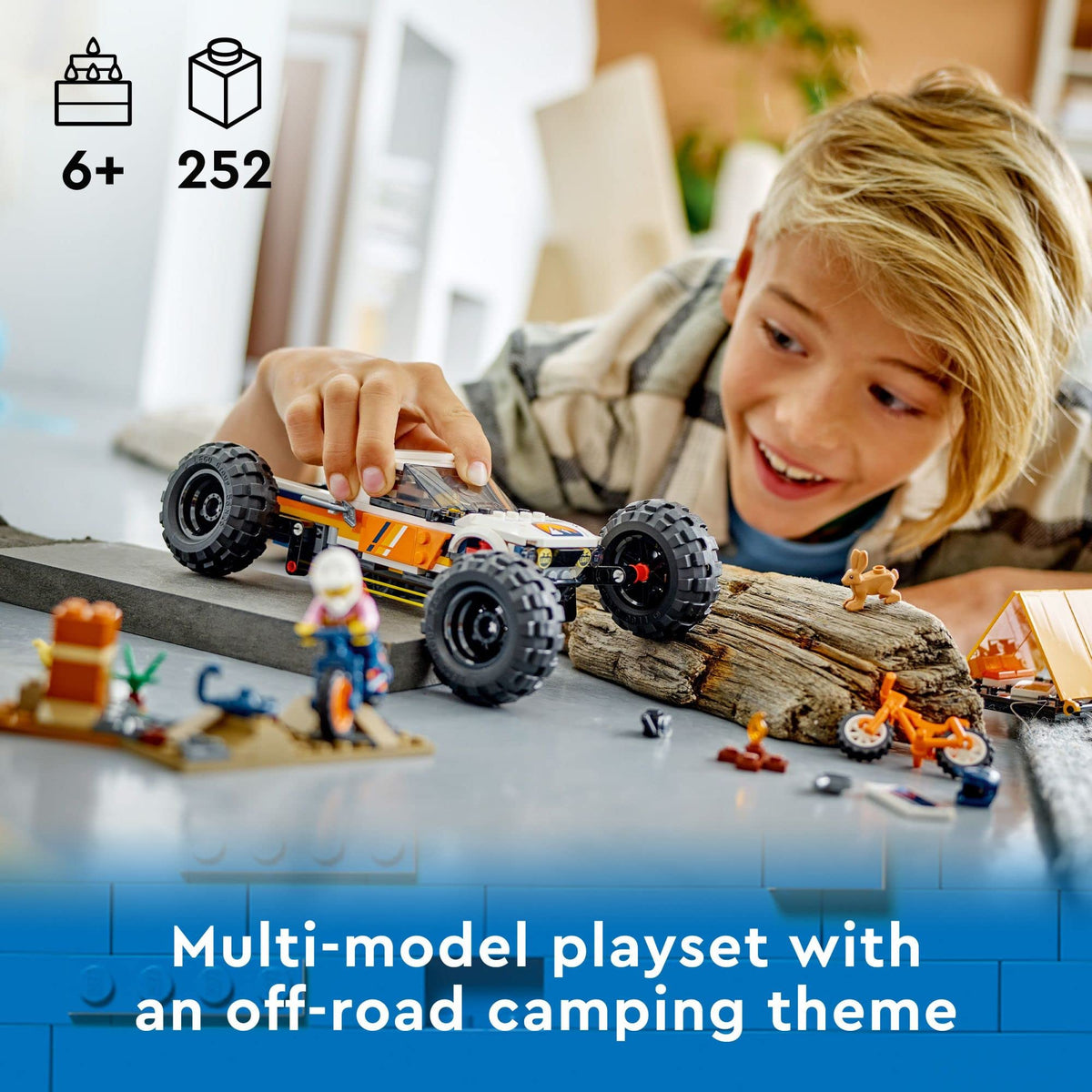 4x4 Off-Roader Building Blocks Toy Truck L3919