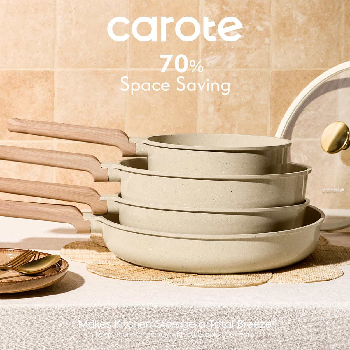 Ceramic 14pcs Cookware Set M754