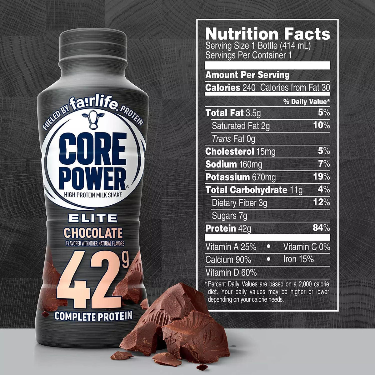 Chocolate Protein Shake 14 fl. oz 8 pk I908594