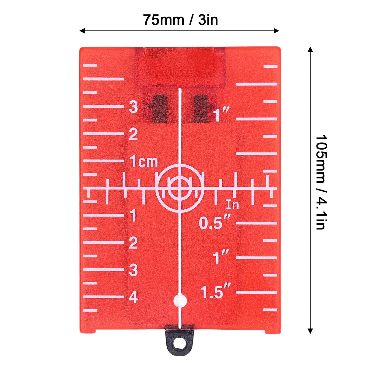 ABS Magnetic Target Card Plate with Bracket H5066
