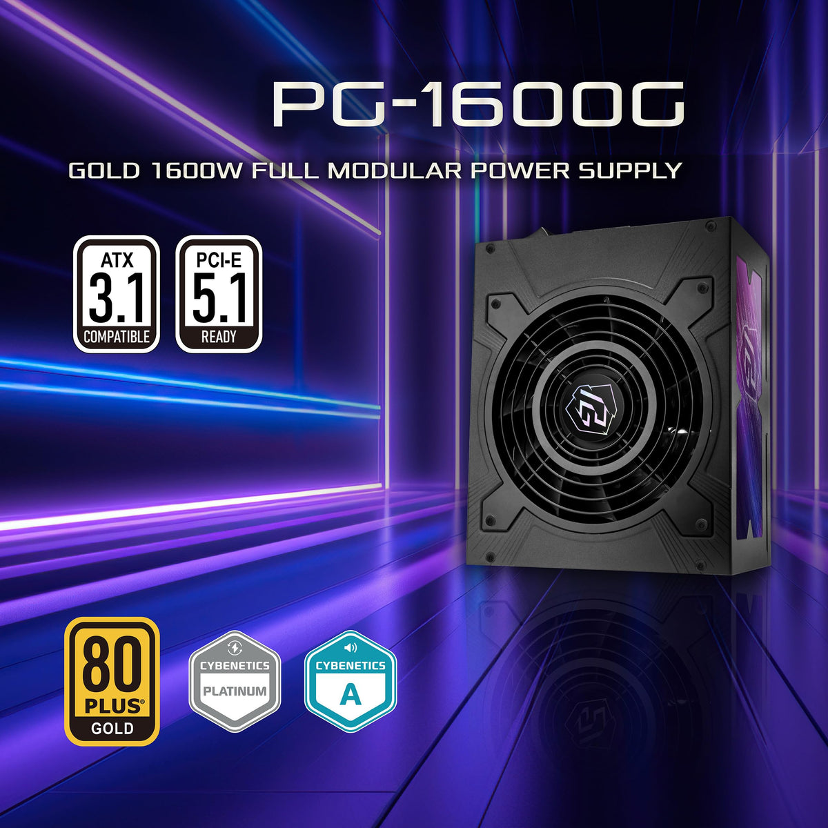 1600W Fully Modular ATX 3.1 Power Supply C21305