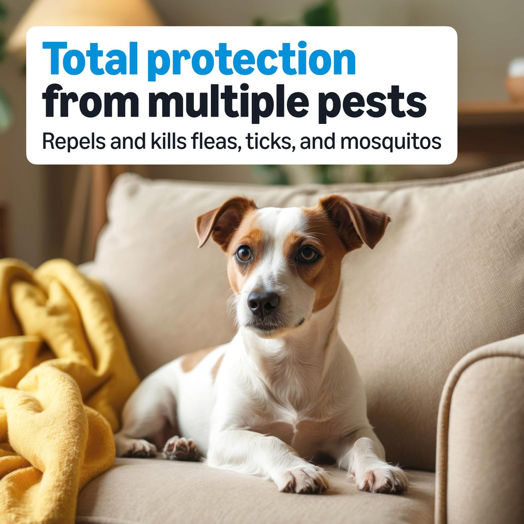 Flea, Tick & Mosquito Topical Treatment for Medium Dogs, 6 Count R104