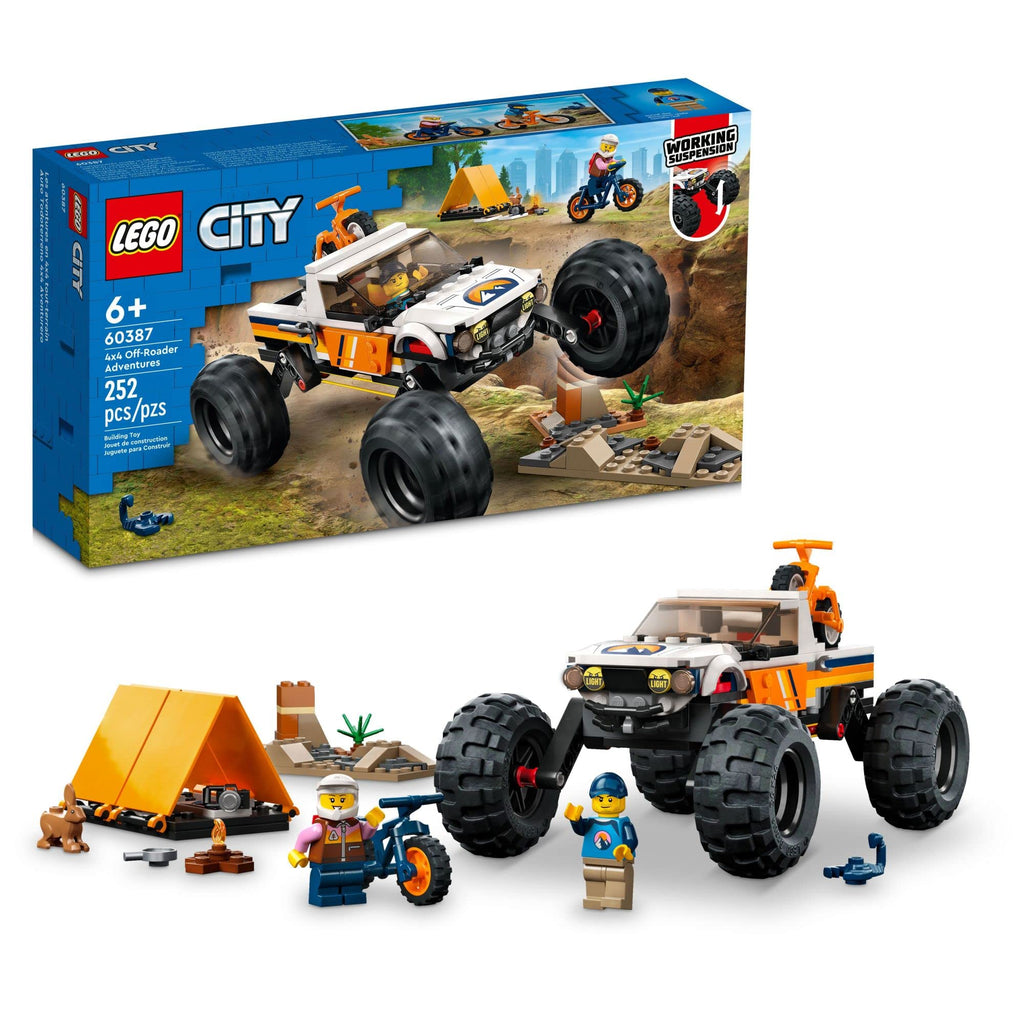 4x4 Off-Roader Building Blocks Toy Truck L3919