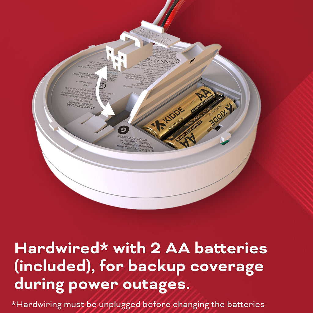 Hardwired Smoke & Carbon Monoxide Detector D618