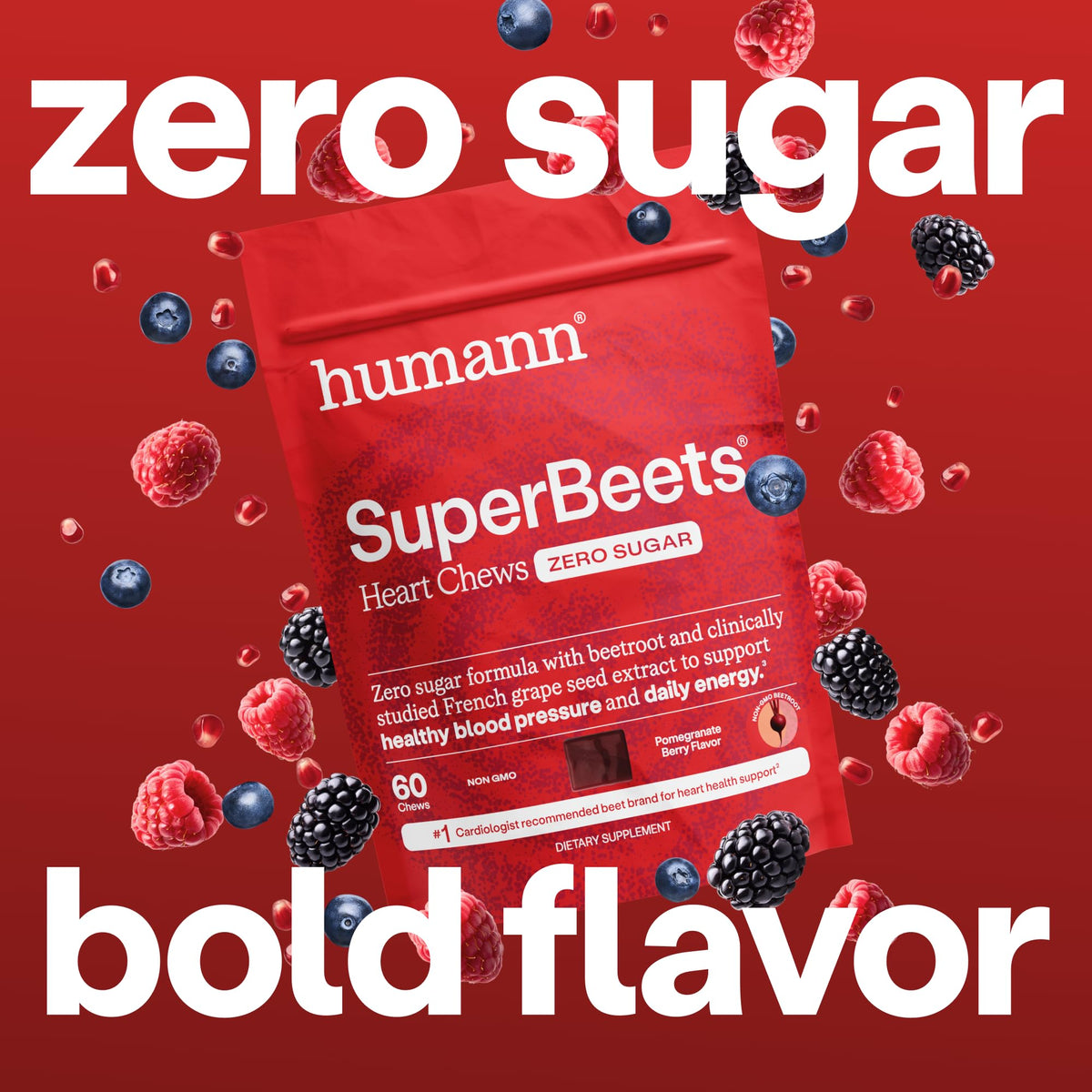 Pomegranate Berry Flavor 60 Ct Chews Z257785