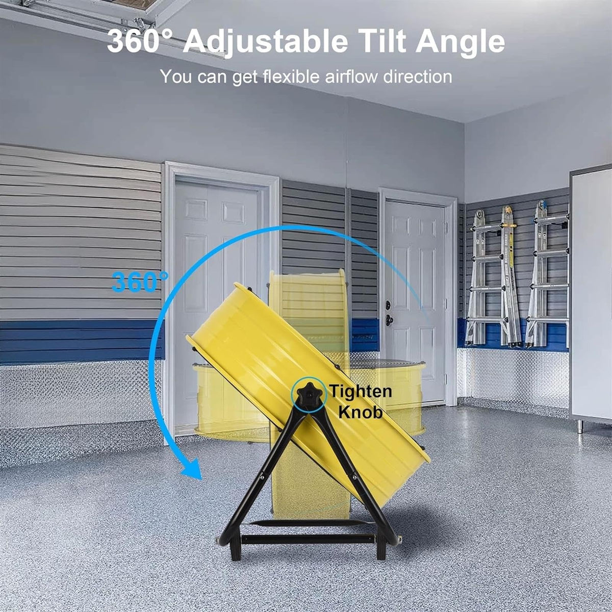 Heavy Duty 3-Speed 20in Floor Drum Fan G56831