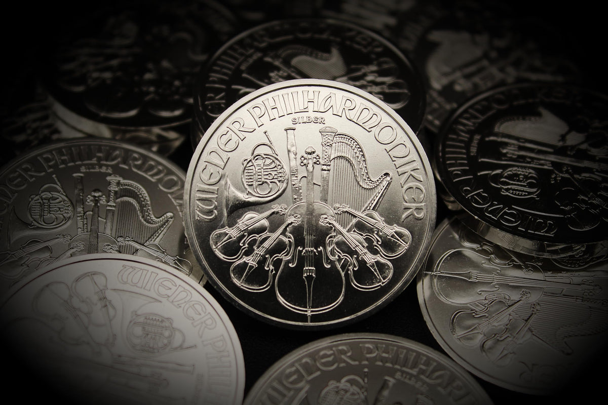 1 oz Austria Silver Vienna Philharmonic Coin W874