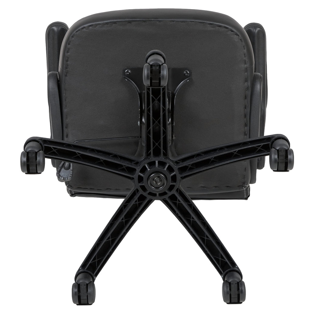Orange Black Ergonomic Gaming Chair with Flip-up Arms E29986