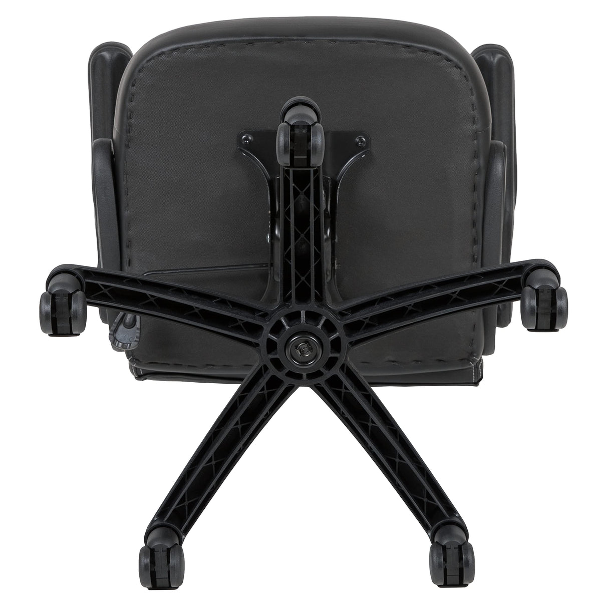 Orange Black Ergonomic Gaming Chair with Flip-up Arms E29986