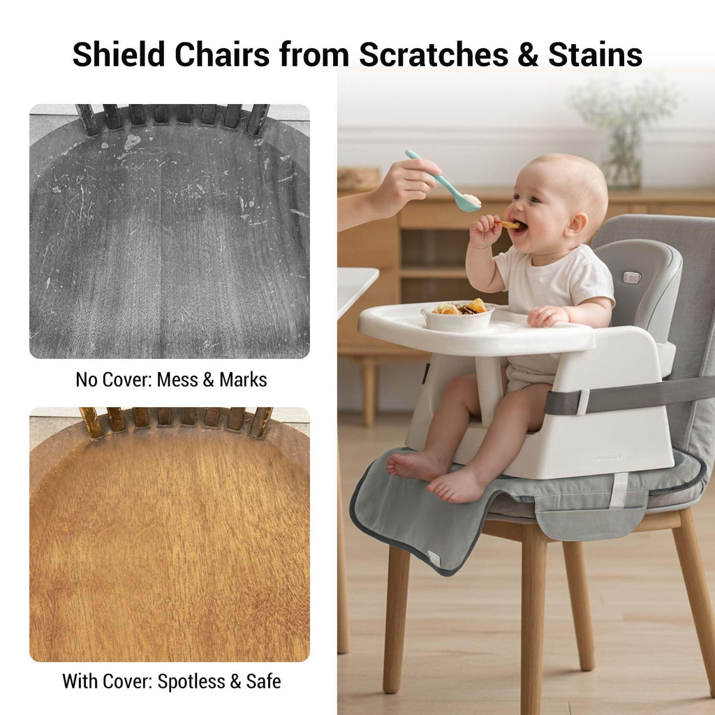 Extra Large Grey Booster Chair Protector Cover P49742