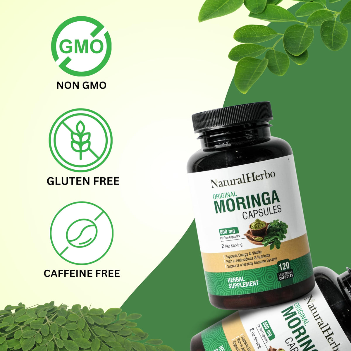 Moringa Capsules 120 Capsules O4098