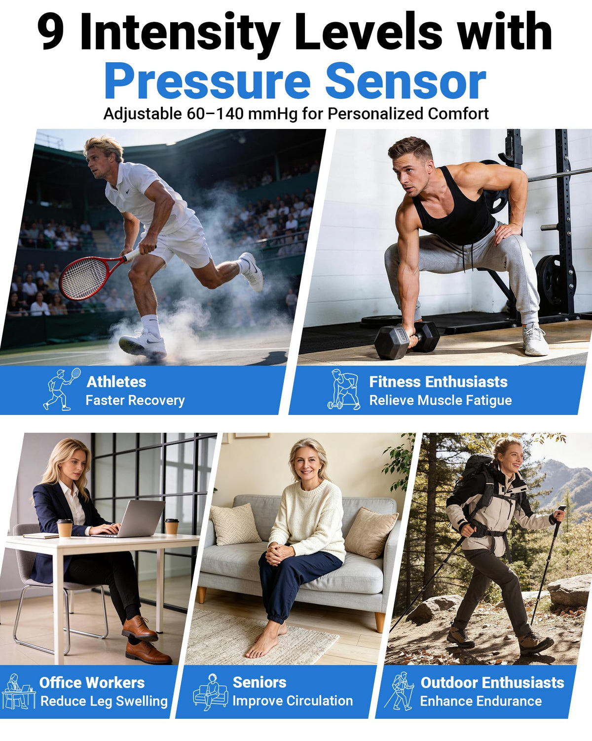 Leg Massager with Heat and Compression I2016